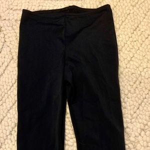 Balera Black Kids Dance Capri Leggings